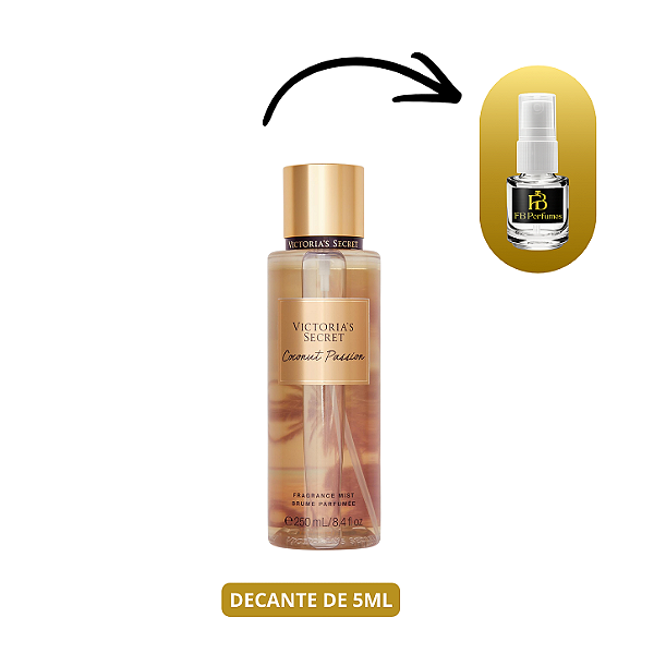 (Decant 5ml) Coconut Passion Body Splash Feminino – Victoria’s Secret