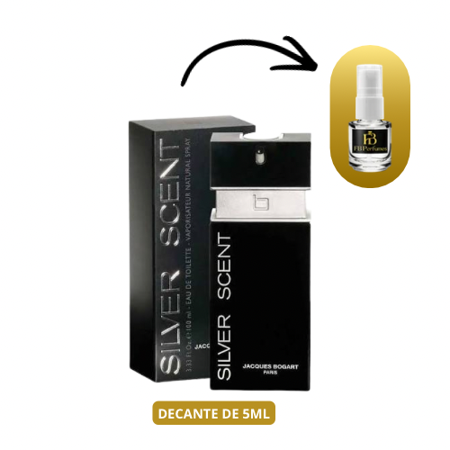 (Decant 5ml) Silver Scent EDT Masculino – Jacques Bogart