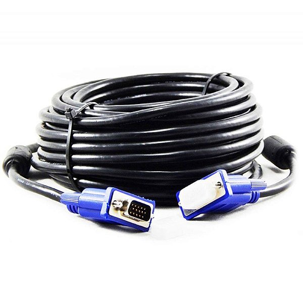 Cabo VGA HD15 Macho x Macho 10m com Filtro 16.04.031P