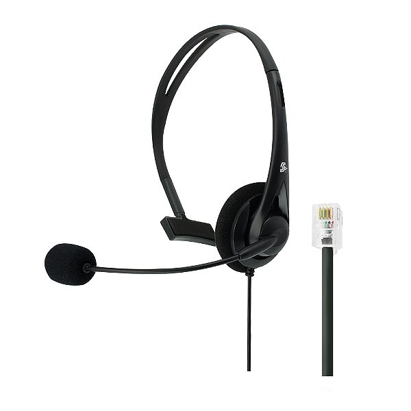 Headset Office para Telefone com Conector RJ9