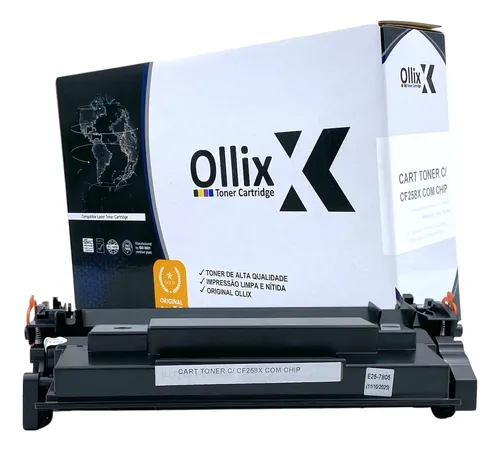 Toner Para HP-258 CF258X 10K ( Com Chip ) Ollix