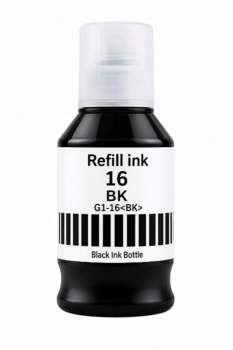 Refil de Tinta Preta G16 BK GX4010 GX6010 GX7010