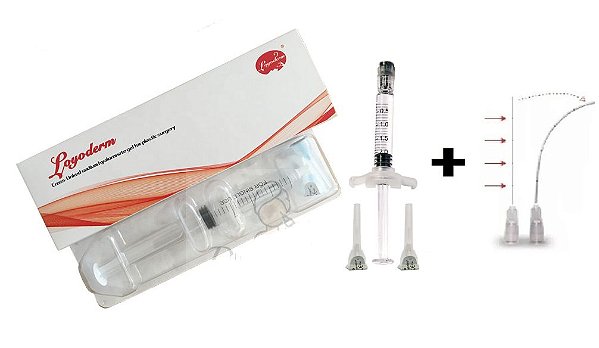 Ácido Hialurônico Injetável 2ml Reticulado subskin com lido + Microcânula de brinde - Loyoderm
