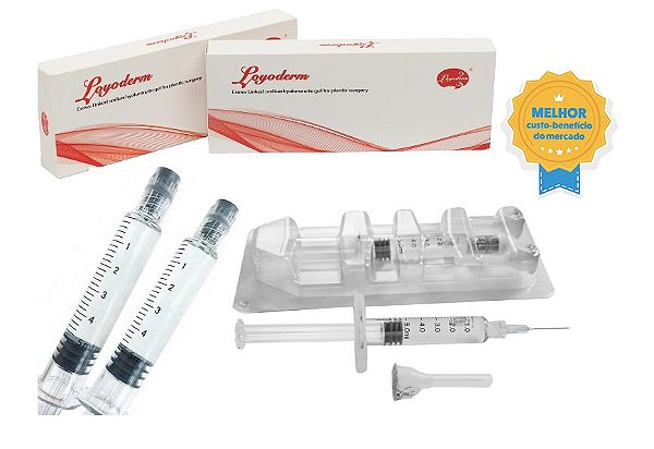 Ácido Hialurônico Injetável 5ml Reticulado Deep/Ultra Deep Lido - Loyoderm