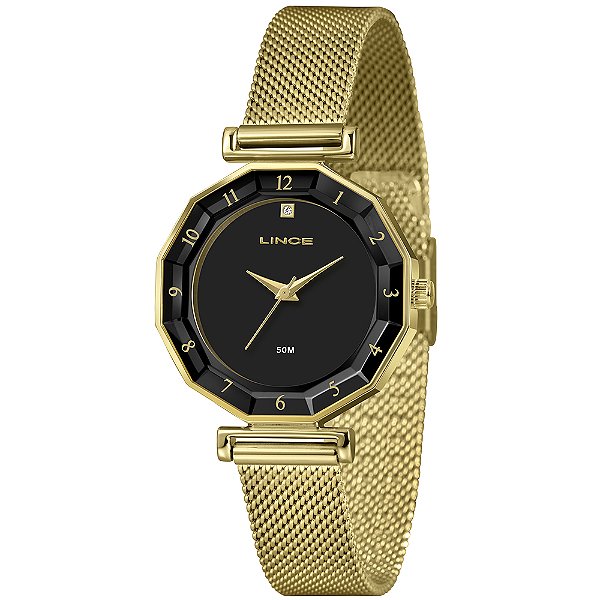 RELOGIO GRACE FEMININO ANALOGICO Lrg4834l34 P1kx DOURADO
