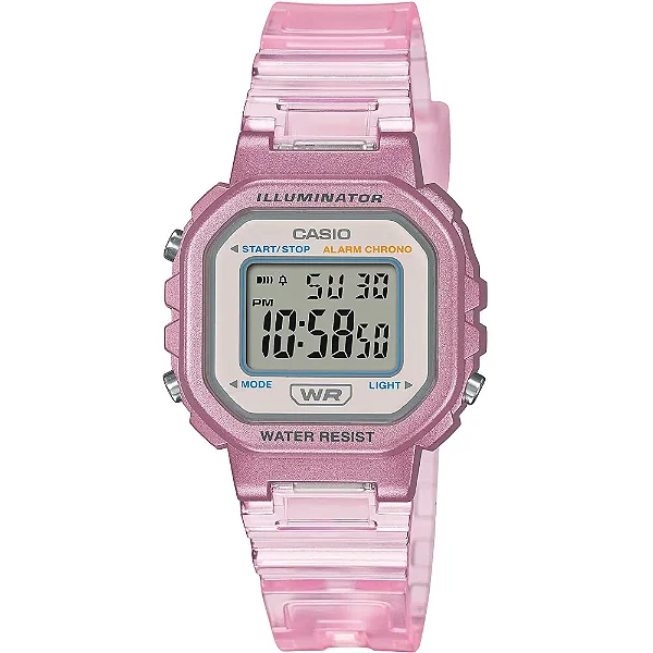 Relógio CASIO Feminino Digital LA-20WHS-4ADF