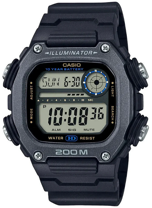 Relógio CASIO Masculino Standard DW-291HX-1AVDF