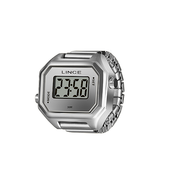 RELÓGIO ANEL LINCE DIGITAL LDMM066L22A SXSX PRATEADO