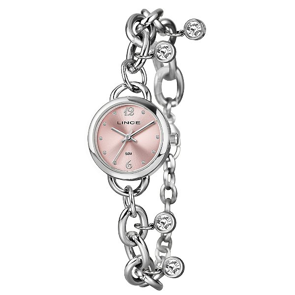 RELOGIO GRACE FEMININO LRM4877L25 R2SX PRATEADO