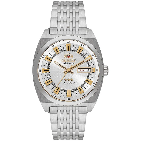 Relógio Orient Automático 3 Estrelas Heritage YN6SS018 S1SX