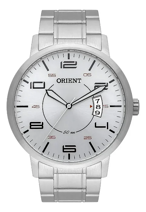 Relogio Orient Masculino Branco MBSS1381 S2SX