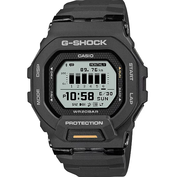 Relógio Casio G-SHOCK G-Squad Sports GBD-200-1A1DR