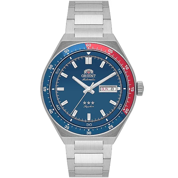 Rológio Orient Automático 3 Estrelas Heritage YN6SS003-D1SX