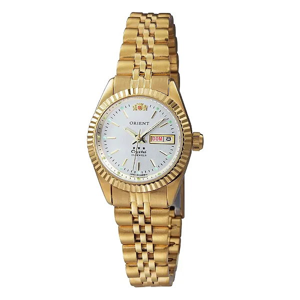RELÓGIO ORIENT AUTOMÁTICO FEMININO CLÁSSICO 559EB1NH DOURADO