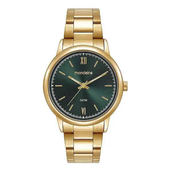 Relogio Mondaine Masculino 99898gpmvde2 Social Dourado