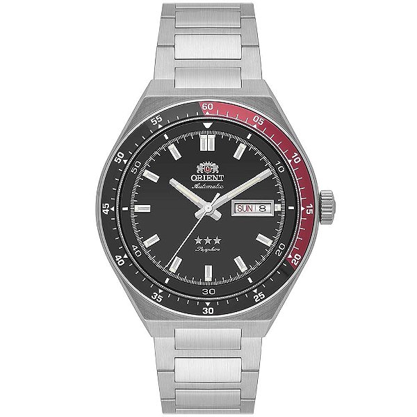 Rológio Orient Automático 3 Estrelas Heritage YN6SS003-PVSX