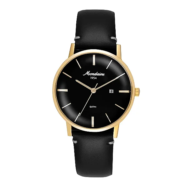 Relógio Mondaine Unissex Clássico Dourado  32888GPMVDC1