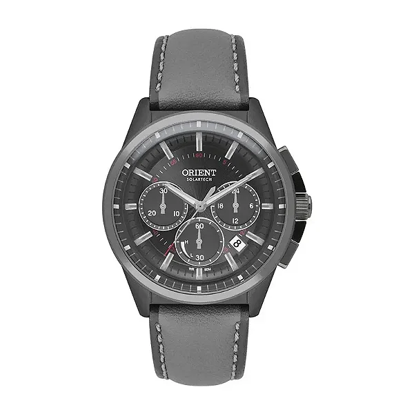RELÓGIO ORIENT NEO VINTAGE MASCULINO CRONÓGRAFO MYSCC009 PRETO