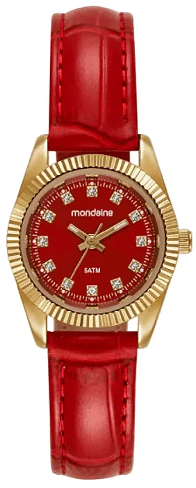 Relógio Feminino Mondaine Riviera 32960LPMVDH3 Vermelho