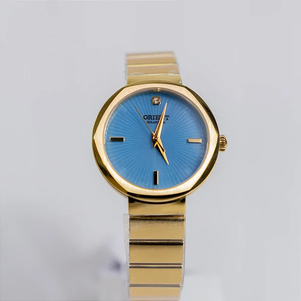 RELÓGIO ORIENT SOLARTECH FEMININO ANALÓGICO FGSS0249 DOURADO