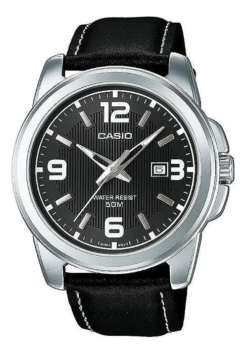 Relógio Casio Masculino Analógico Prata MTP-1314PL-8AVEF