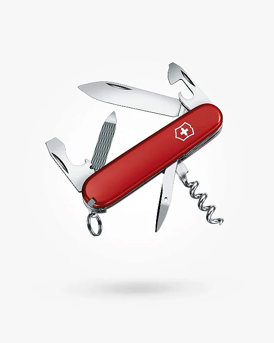 Canivete Victorinox Sportsman 13 Funções Vermelho 0.3803