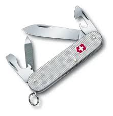 Canivete Victorinox Cadet Alox Alumínio 9 Funções Prata - 0.2601.26.