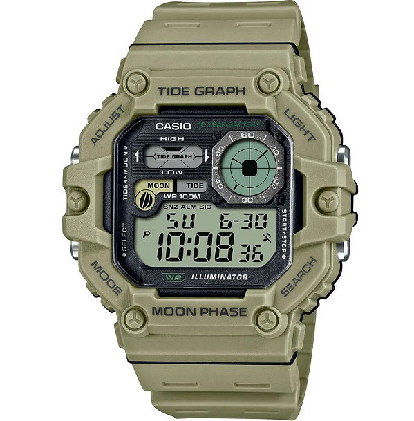 Relógio Casio Masculino Standard Ws-1700h-5avdf