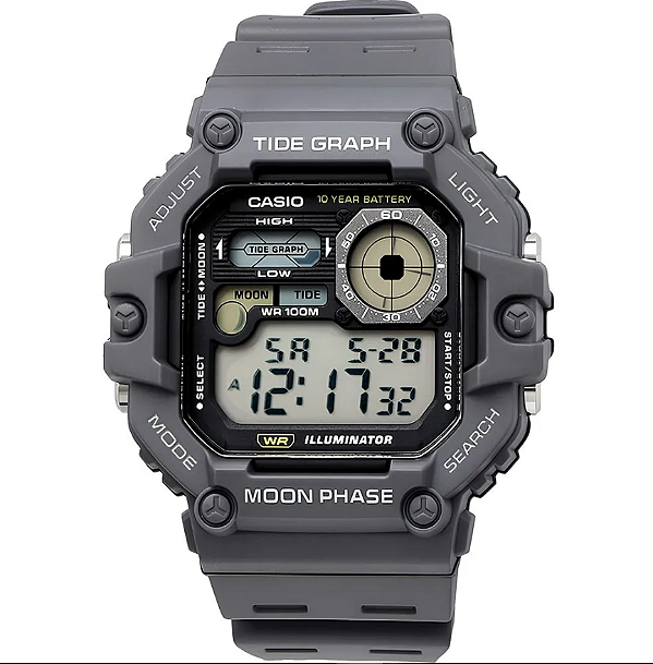 Relógio Casio Masculino Standard Ws-1700h-8avdf