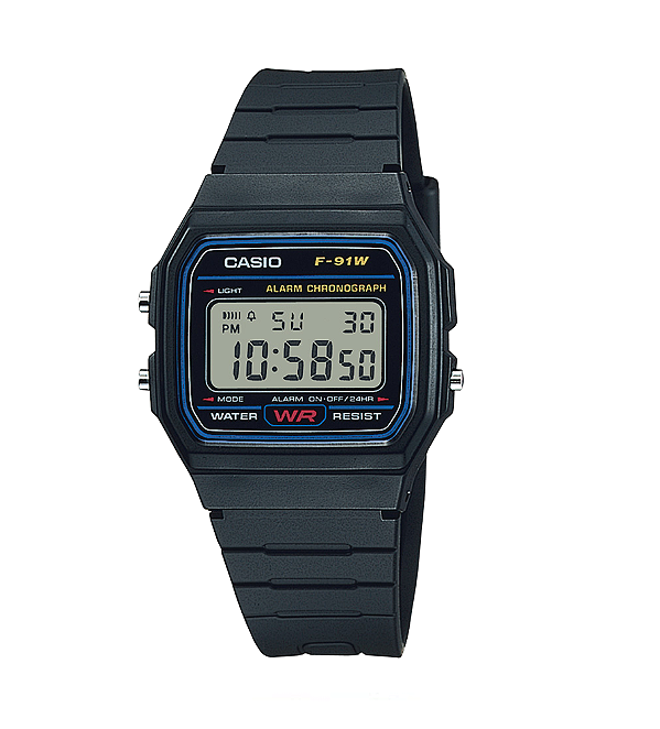 RELÓGIO CASIO F-91W-1DG