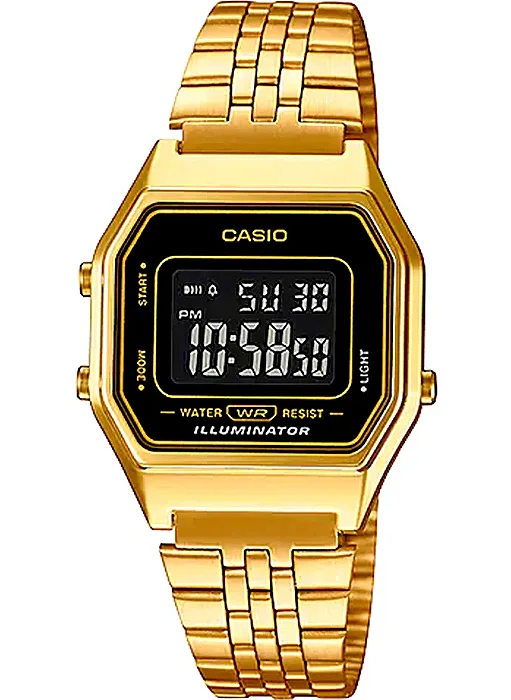 Relógio CASIO Feminino Vintage LA680WGA-1BDF