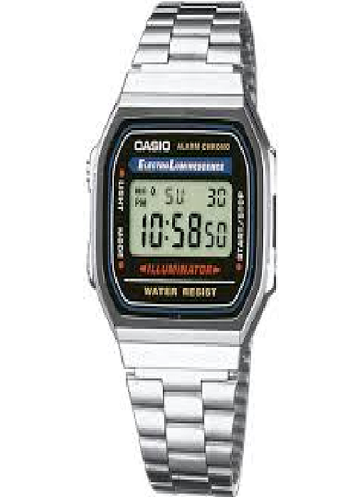 Relógio Unissex Digital Casio - A168WA-1WDF