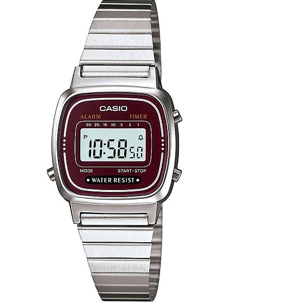Relógio Feminino Casio Digital - Vintage LA670WA-4DF