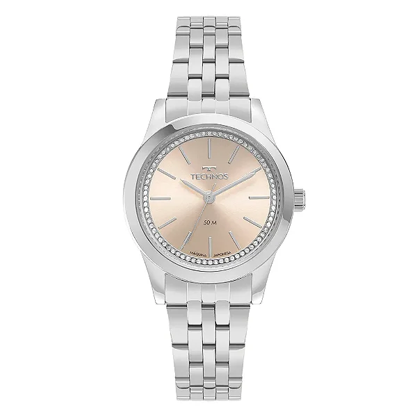 Relógio Technos Feminino Boutique Prata 2035MZR/1J