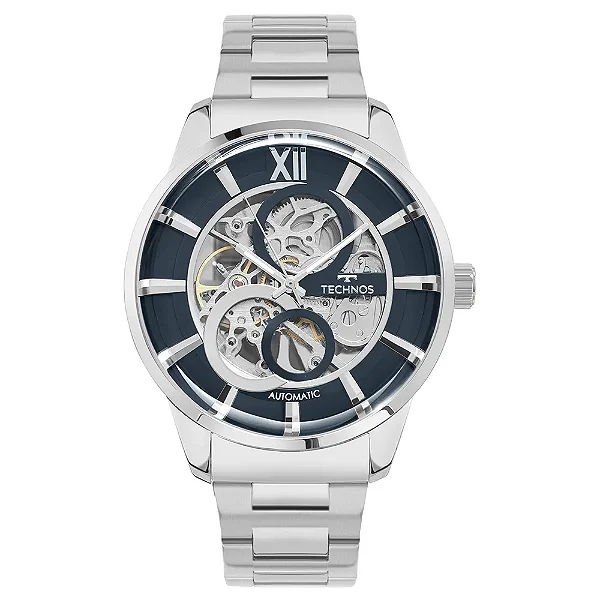 Relógio Technos Automatico Masculino Skeleton G3265AZ1A