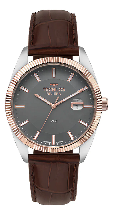 Relógio Technos Masculino Riviera Bicolor- 2317AI/0C