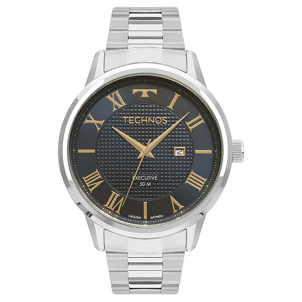 Relógio Technos Masculino Executive Prata 2115NCL 1P