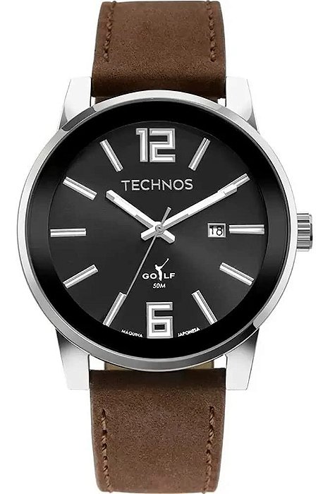 Relógio Analógico TECHNOS 2115MXB 0P masculino Marrom