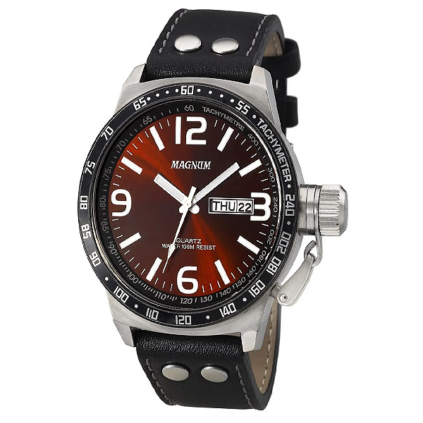 Relógio Magnum MA 31542 V Masculino Com Calendário