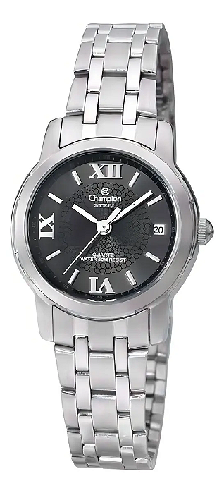 Relógio CHAMPION feminino steel CA28743T