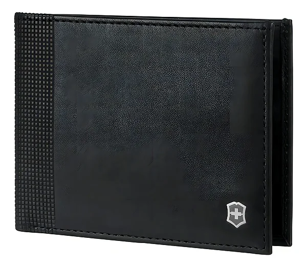 Carteira Victorinox Altius Alox Slim Bi-fold Preta Victorinox