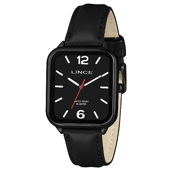 RELÓGIO LINCE MASCULINO PULSEIRA DE COURO MQCH283L34 P2PX
