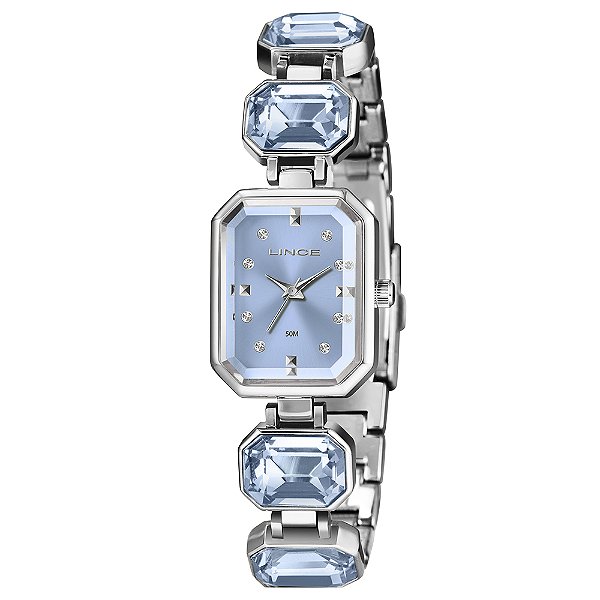 Relógio Feminino Lince Mostrador Azul LQM4870L23