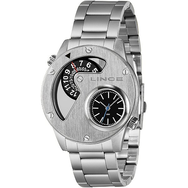 RELOGIO LINCE DUAL TIME MASCULINO ANALOGICO MRM4820L46 P2SX