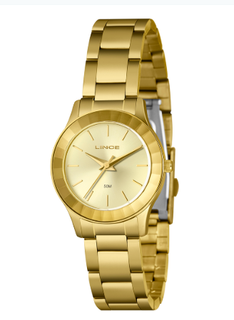 Relógio Lince Feminino Ref: Lrg4775l32 C1kx Dourado