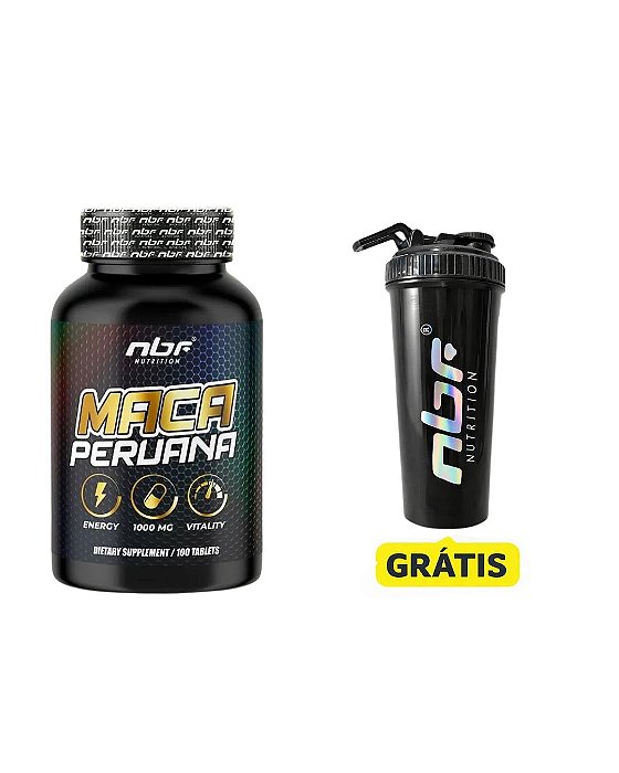 Maca Peruana pura 1000mg - 100 doses - NBF