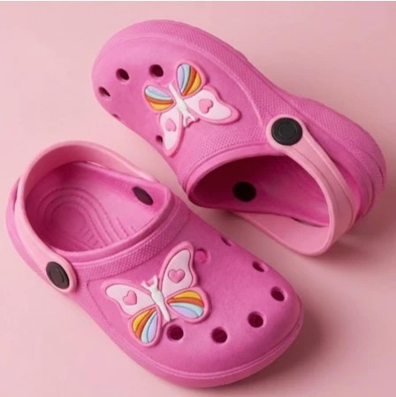 Babuche Infantil Borboletinha Confortável