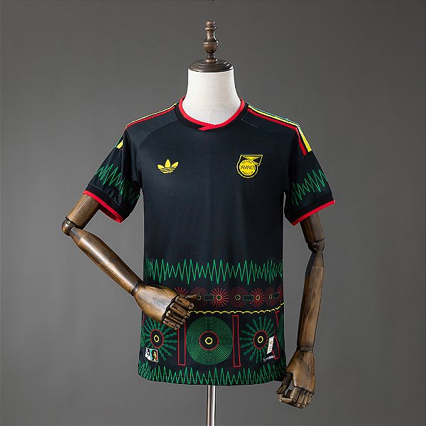 Camisa Seleção Jamaica 2026 x Bob Marley Away Jersey Masculina