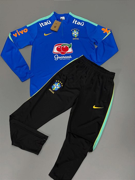Conjunto Masculino de Treino Brasil