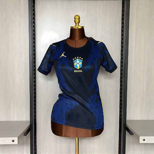 Camisa Brasil Reserva 26-27 Feminina